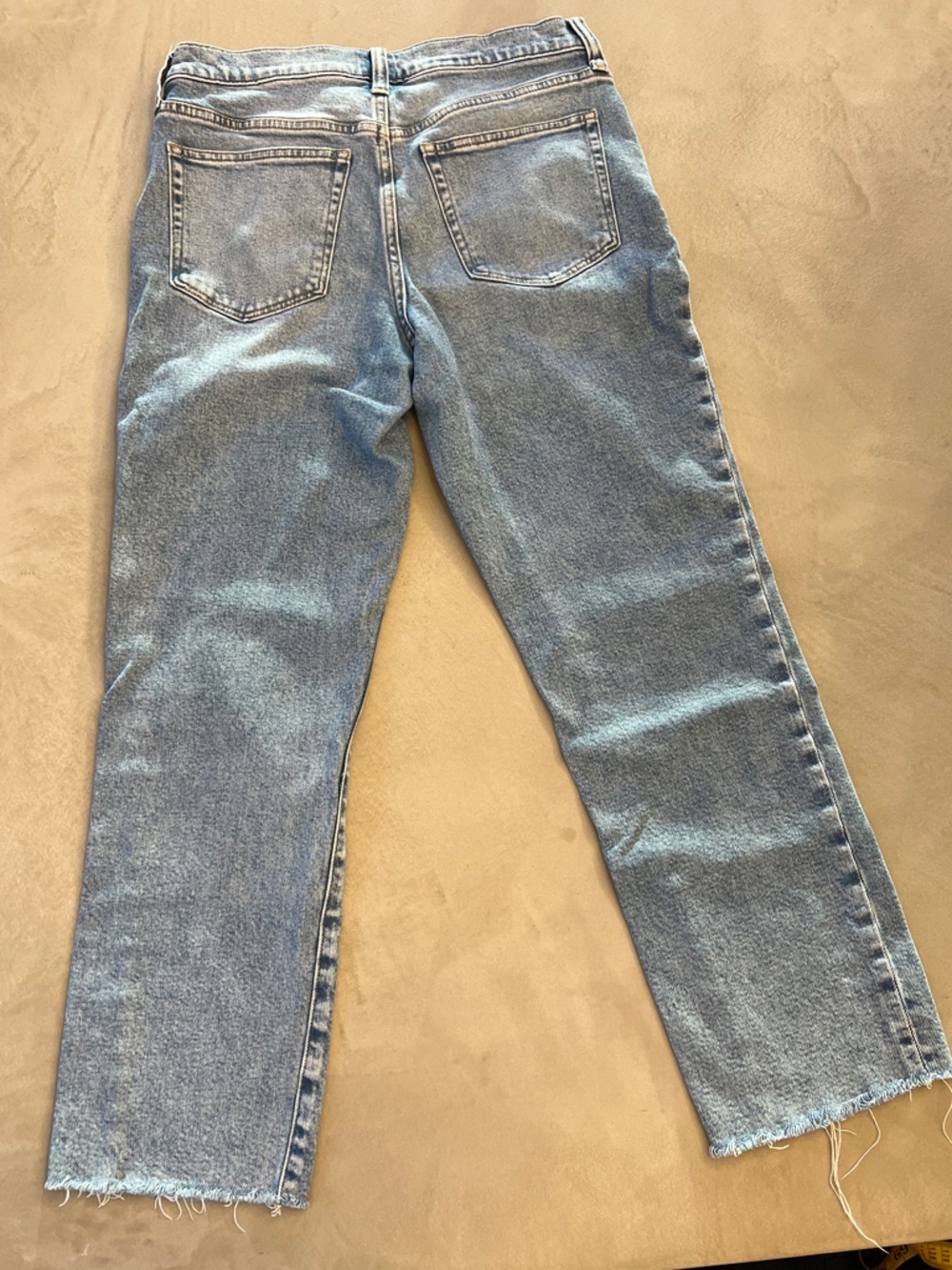 J.Crew Factory Essential straight jean in all day stretch in Marin Wash, Size 28 - Picture 8 of 11